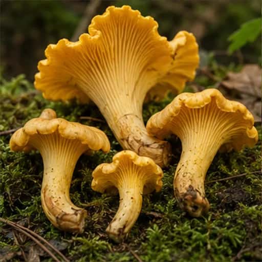 Këpurdhë Dhelprake (Chantharellus Cibarius)